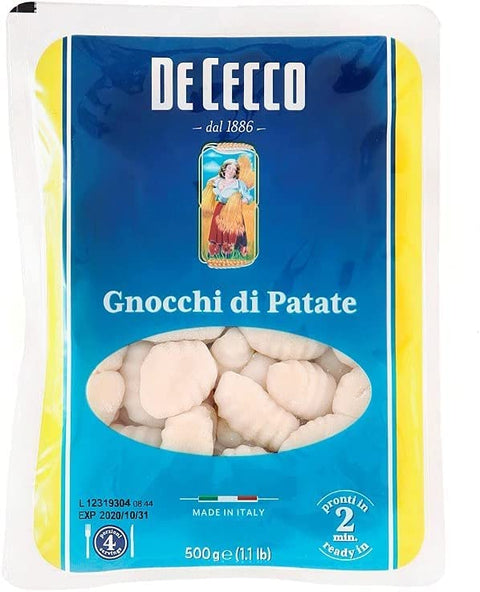 De Cecco Kurze Pasta 10x Pasta De Cecco 100% Italienisch Gnocchi di patate Nudeln 500g 8001250009999
