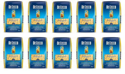 De Cecco Kurze Pasta 10x Pasta De Cecco 100% Italienisch Tubetti Lisci n. 62 Nudeln 500g 8001250120625
