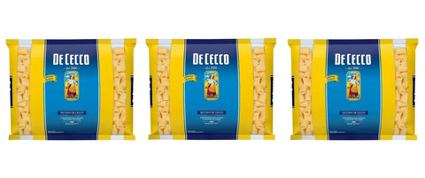 De Cecco Kurze Pasta 3x De Cecco Mezzi Rigatoni Pasta di Semola di Grano Duro Hartweizengrieß Pasta 100% Italienische Pasta Kurze Pasta Packung mit 3Kg 8001250180261