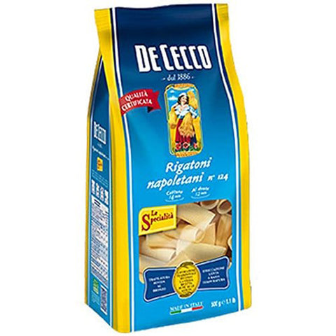 De Cecco Nudeln 'Rigatoni napoletani' n.124 3x 500 g italienisch Original