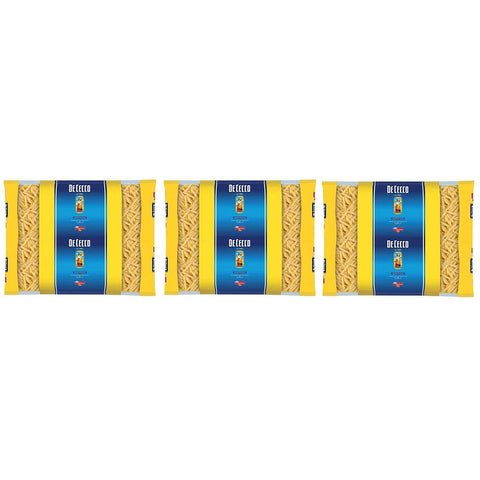 De Cecco Penne Rigate Pasta di Semola di Grano Duro Hartweizengrieß Pasta 100% Italienische Pasta Kurze Pasta Packung mit 3Kg 3x Original italienisch
