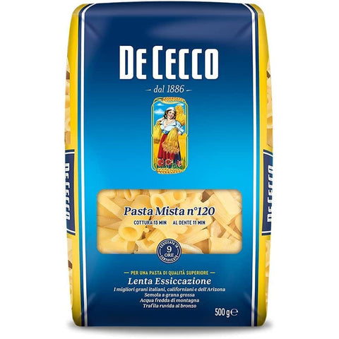 De Cecco Pasta 100% Pasta Mista n° 120 gemischte pasta 5x500g Original italienisch