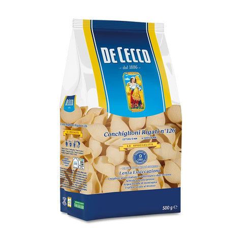 De Cecco Conchiglioni Rigati Nudeln, 6 Stück 500 g Original italienisch