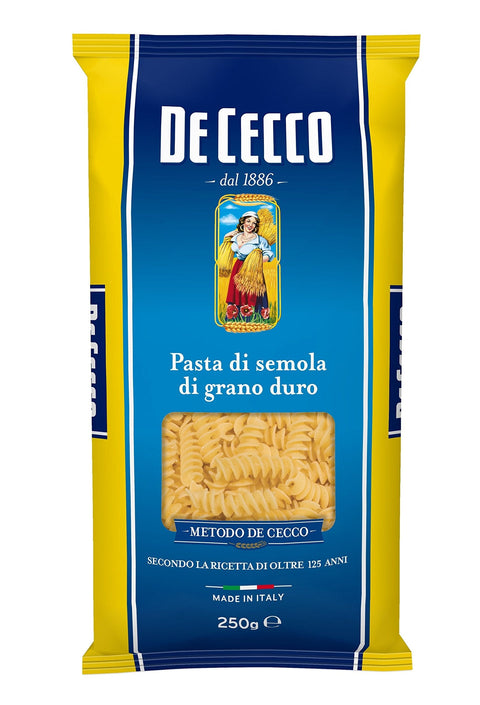 DE CECCO Kurze Pasta De Cecco Fusilli Nr. 34 1x 3 kg, 1er Pack (1x 3 kg) 8001250180346