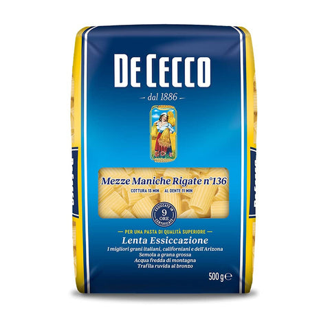 De Cecco Halbjahrespaste gestreift 500 g italienisch Original