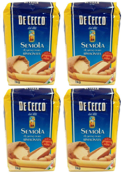 De Cecco Kurze Pasta De Cecco - Hartweizengrieß - Semola di grano duro rimacinata (4 x 1 kg) 8001250861764