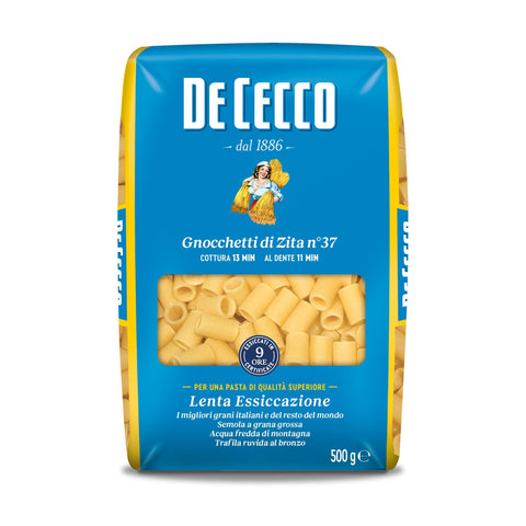DE CECCO Kurze Pasta De Cecco Pasta 500 Haken Zita - [12 Stück] 8001250120373