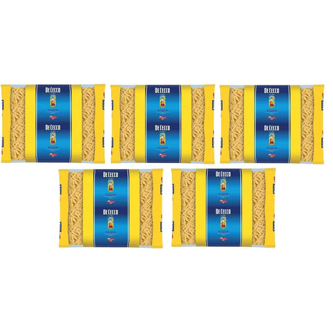 De Cecco Kurze Pasta De Cecco Penne Lisce Pasta di Semola di Grano Duro Hartweizengrieß Pasta 100% Italienische Pasta Kurze Pasta Packung mit 3Kg 5x Original italienisch 8001250180407