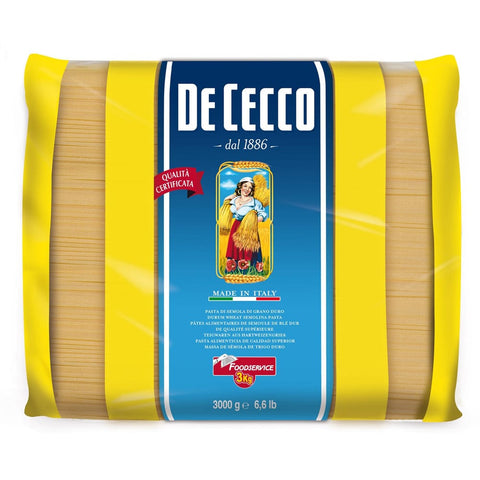 De Cecco Kurze Pasta De Cecco Penne Lisce Pasta di Semola di Grano Duro Hartweizengrieß Pasta 100% Italienische Pasta Kurze Pasta Packung mit 3Kg Original italienisch 8001250180407