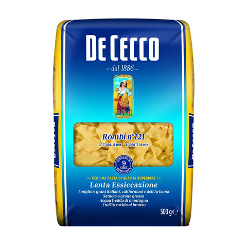DE CECCO Rombi Nr. 121 Weizenpflanze 1x500g Original italienisch Pasta