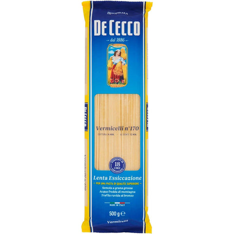 De Cecco 100% Vermicelli n. 170 Nudeln 10x 500g Original italienisch