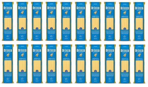De Cecco Längliche Pasta 20x Pasta De Cecco 100% Italienisch Spaghetti n. 12 Nudeln 500g 8001250120120