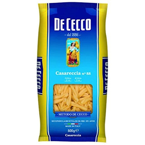 De Cecco Längliche Pasta 3x De Cecco Nudeln 'Casareccia' n.88, 500 g 8001250050885