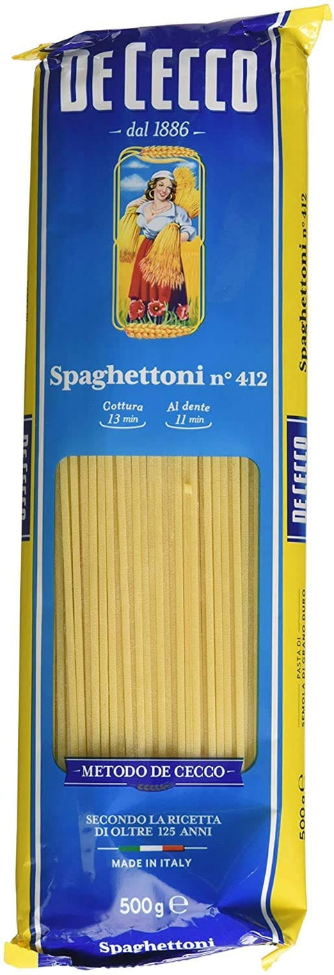 De Cecco Längliche Pasta 3x De Cecco Nudeln 'Linguine' n.7, 500 g 8001250710079