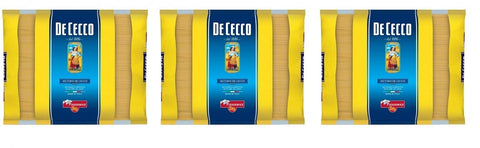De Cecco Längliche Pasta 3x De Cecco Spaghettini Pasta di Semola di Grano Duro Hartweizengrieß Pasta 100% Italienische Pasta Längliche Pasta Packung mit 3Kg 8001250180117