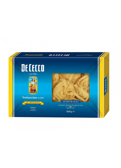 De Cecco Längliche Pasta 5x Pasta De Cecco 100% Italienisch Fettuccine n 233 Nudeln 500g 8001250152336