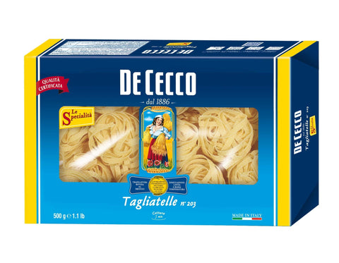 DE CECCO Ital. Tagliatelle, 4er Pack (4 x 500 g) Original italienisch