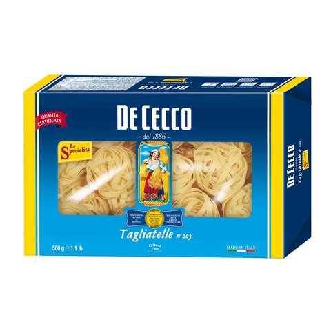 DE CECCO Ital. Tagliatelle, 4er Pack (4 x 500 g) Original italienisch