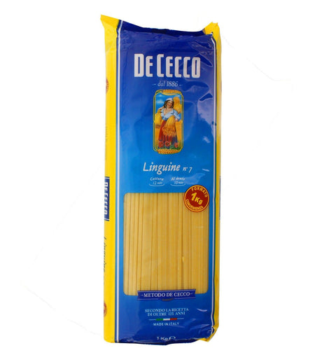 De Cecco Längliche Pasta De Cecco Linguine 7 1kg 8001250160072