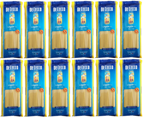 De Cecco Längliche Pasta De Cecco Linguine N°7 (12 X 1kg) 8001250160072