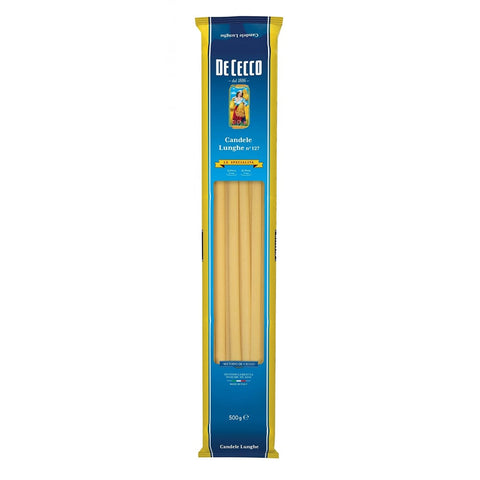 De Cecco Längliche Pasta De Cecco Pasta 100% Italienisch Candele lunghe n 127 Nudeln 500 g Längliche Pasta Original 8001250051271