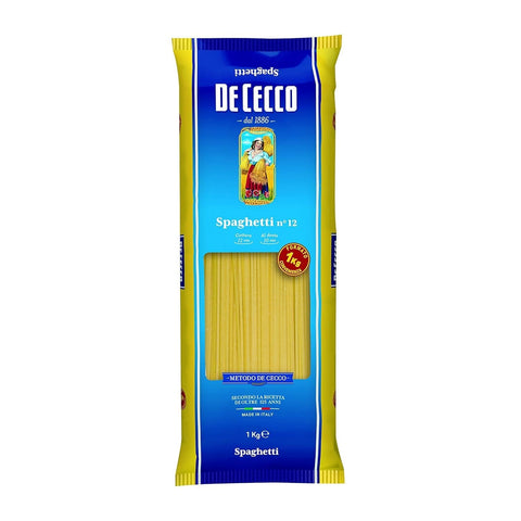 De Cecco Längliche Pasta De Cecco Spaghetti 12 1kg 8001250160126