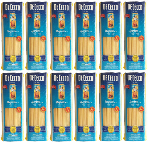 De Cecco Längliche Pasta De Cecco Spaghetti N°12 (12 X 1kg) 8001250560117