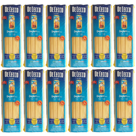 De Cecco Spaghetti N°12 12x1kg Original italienisch Pasta