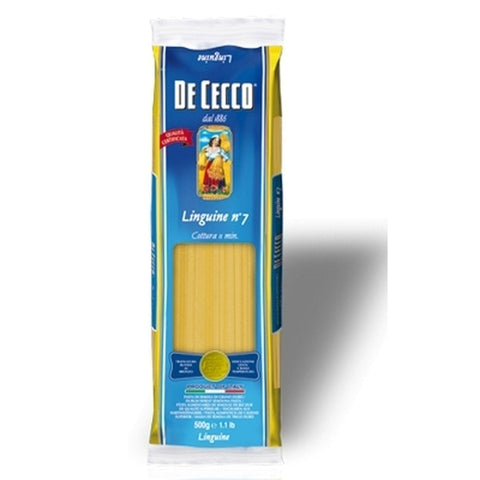 De Cecco Längliche Pasta Nudeln Pasta Linguine n° 7 5 x 500 gr. - De Cecco 8001250781420