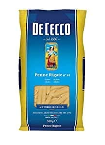 De Cecco Nudelgerichte 24x Pasta De Cecco 100% Italienisch Penne Rigate n. 41 Nudeln 500g 8001250120410
