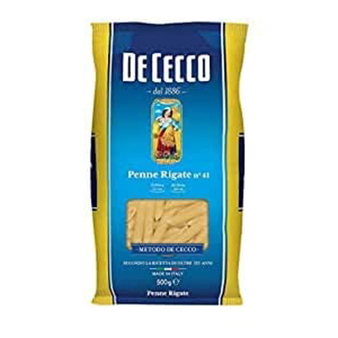 De Cecco Pasta 100% Penne Rigate n. 41 Nudeln 24x500g Original italienisch