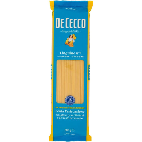 De Cecco Pasta 100% Linguine n. 7 Nudeln 24x500g Original italienisch