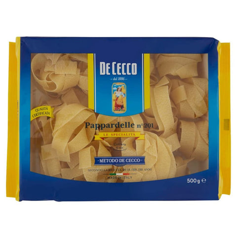 De Cecco Nudeln & Pasta De Cecco Pasta 100% Italienisch Le Specialità Pappardelle N° 201 Nudeln 500 g Nudeln & Pasta Original 8001250152015