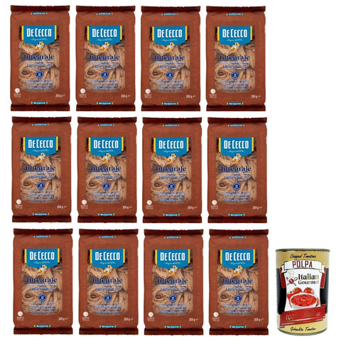 De Cecco Nudeln & Pasta De Cecco Pasta De Cecco Integrale Tagliatelle Vollkor Nudel N° 203 12x 250g italienisch Original 8001250006875