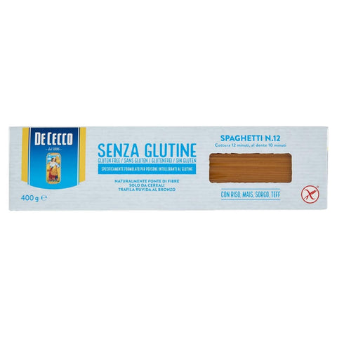 De Cecco Nudeln & Pasta De Cecco Spaghetti senza Glutine No. 12 Glutenfrei pasta nudeln 400 G Nudeln & Pasta italienisch Original 8001250014078
