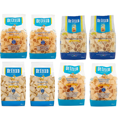 De Cecco Testpaket Pasta Le specialita'100% Italienisch Nudeln 8x 500 g Nudeln & Pasta Original