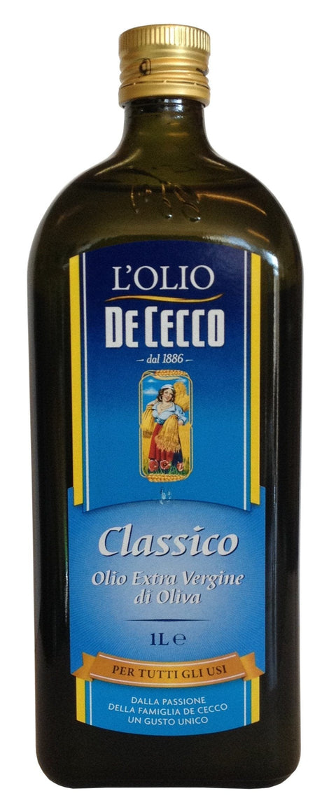 De Cecco Oliven Olivenöl De Cecco IL CLASSICO 1000 ml extra nativ 8001250220011
