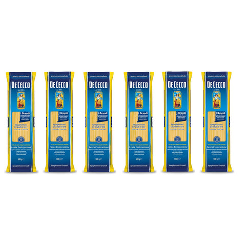 De Cecco Spaghettoni Grandi n°414 Italienische Pasta Teigwaren aus Hartweizengrieß 6x500g Original italienisch