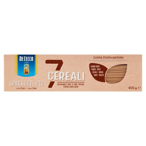 De Cecco pasta De Cecco 7 Cereali Spaghetti N° 12 8001250013521