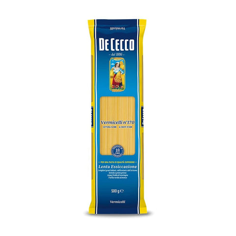 De Cecco Pasta De Cecco Ital. Vermicelli, 4er Pack (4 x 500 g) Pasta italienisch Original 8001250121707