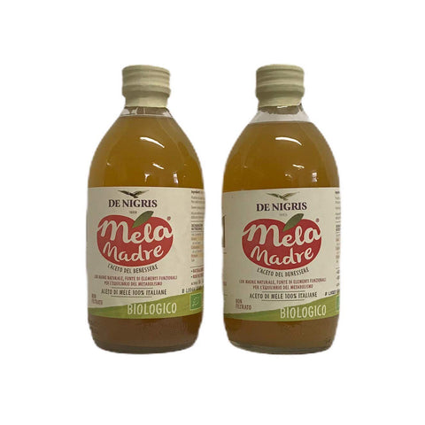 De Nigris Apfelessing mudre 2x500 ml Essig italienisch Original