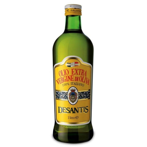De Santis Olivenöl De Santis Olio Extra Vergine Di Oliva 100% Italiano italienisches natives Olivenöl extra 1L 8009113015019