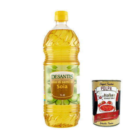 De santis Saucen & Marinaden De santis Desantis Olio Di Semi Di Soia Sojaöl 6x 1 L italienisch Original 8009113031316