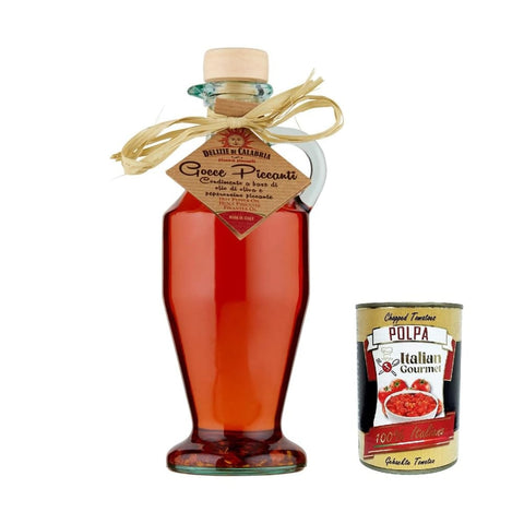 Delizie di Calabria Koch- & Backzutaten Delizie di Calabria Olio Piccante Delizie Di Calabria, Würzige Ölköstlichkeiten von Kalabsen, 250 ml italienisch Original 8007548003144