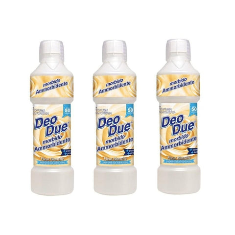 Deo Due Flüssiger Weichspüler Deo Due Ammorbidente Fiori Bianchi Weichspüler 1 Liter 3x italienisch Original