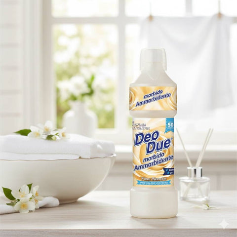 Deo Due Flüssiger Weichspüler Deo Due Ammorbidente Fiori Bianchi Weichspüler 1 Liter 3x italienisch Original
