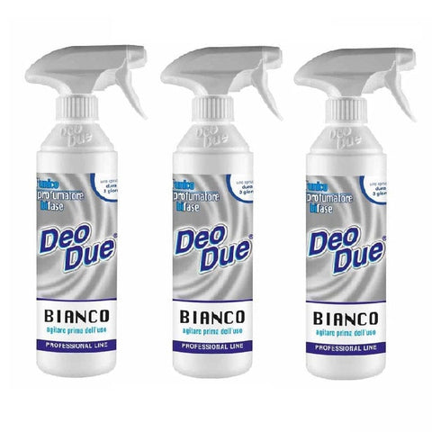 Deo Due Raumsprays 3x Deo Due – Profumatore Bifase Bianco 500 ml Luft- und Textilerfrischer