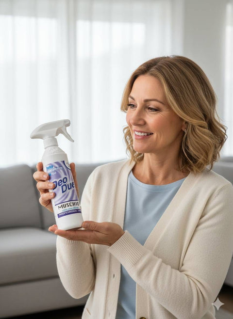 Deo Due Raumsprays 3x Deo Due – Profumatore Bifase Muschio, 500 ml Luft- und Textilerfrischer