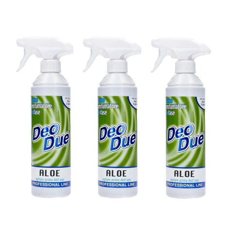 Deo Due Raumsprays Deo Due Profumatore Bifase Aloe Luft und Textilerfrischer 3x 500 ml italienisch Original