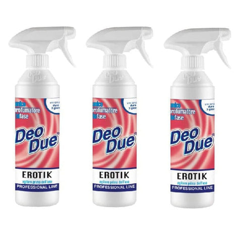 Deo Due Raumsprays Deo Due Profumatore Bifase Erotik Luft und Textilerfrischer 3x 500 ml italienisch Original